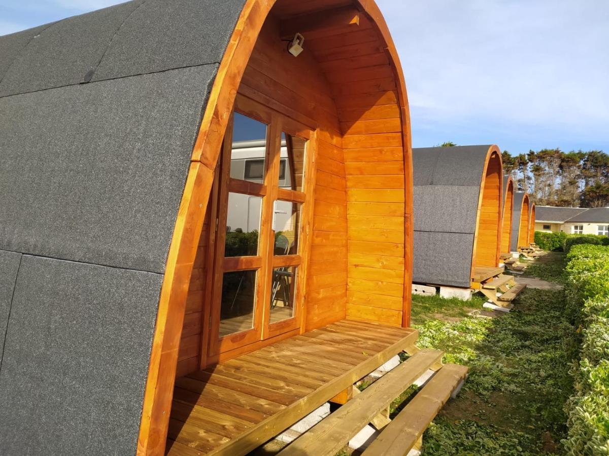 Bungalow 3 Personas - Camping Playa De Tapia Tapia De Casariego Exteriér fotografie